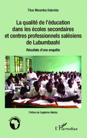 La qualité de l'éducation dans les écoles secondaires et centres professionnels salésiens de Lubumbashi