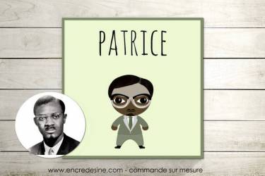 2 toiles Afro-History - Patrice LUMUMBA