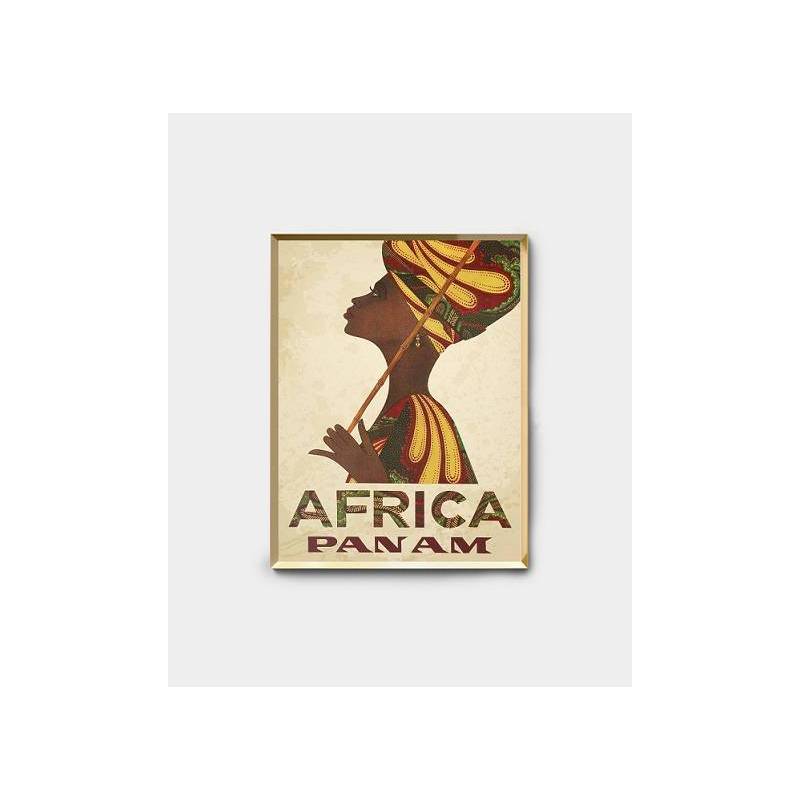 Affiche Africa - Pan American World Airways