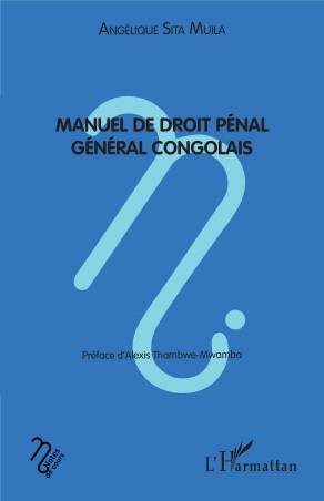 Manuel de droit pénal général congolais