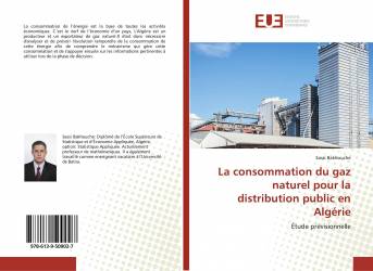 La consommation du gaz naturel pour la distribution public en Algérie