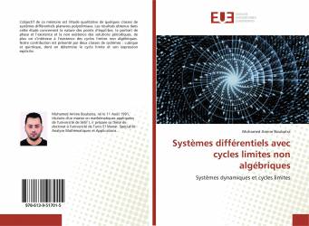 Systèmes différentiels avec cycles limites non algébriques