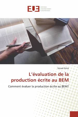 L’évaluation de la production écrite au BEM