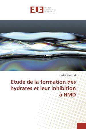 Etude de la formation des hydrates et leur inhibition à HMD
