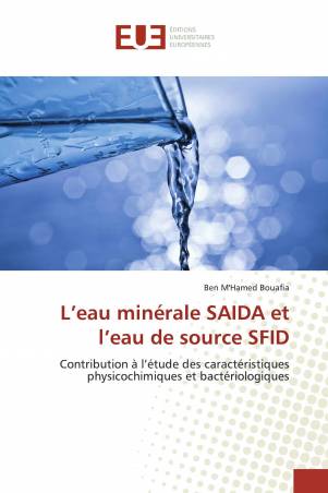 L’eau minérale SAIDA et l’eau de source SFID