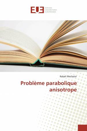 Problème parabolique anisotrope