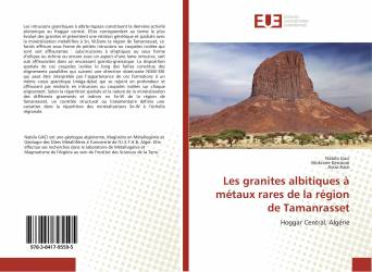 Les granites albitiques à métaux rares de la région de Tamanrasset