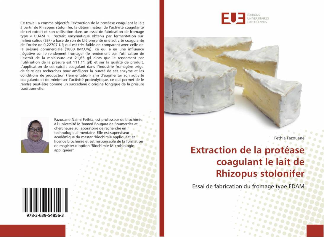 Extraction de la protéase coagulant le lait de Rhizopus stolonifer