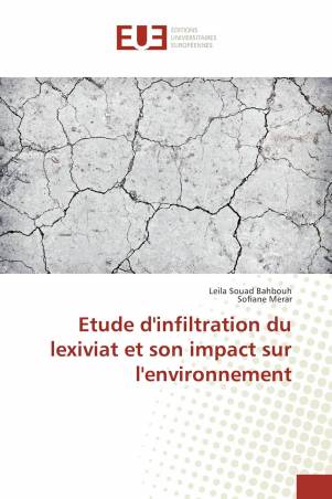 Etude d'infiltration du lexiviat et son impact sur l'environnement