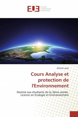 Cours Analyse et protection de l&#039;Environnement