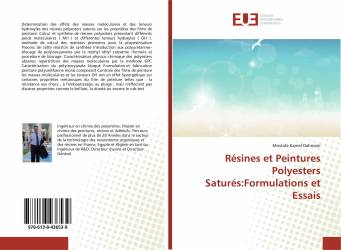 Résines et Peintures Polyesters Saturés:Formulations et Essais