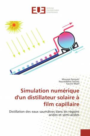 Simulation numérique d&#039;un distillateur solaire à film capillaire