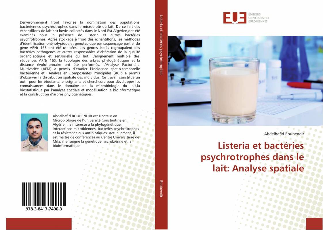 Listeria et bactéries psychrotrophes dans le lait: Analyse spatiale