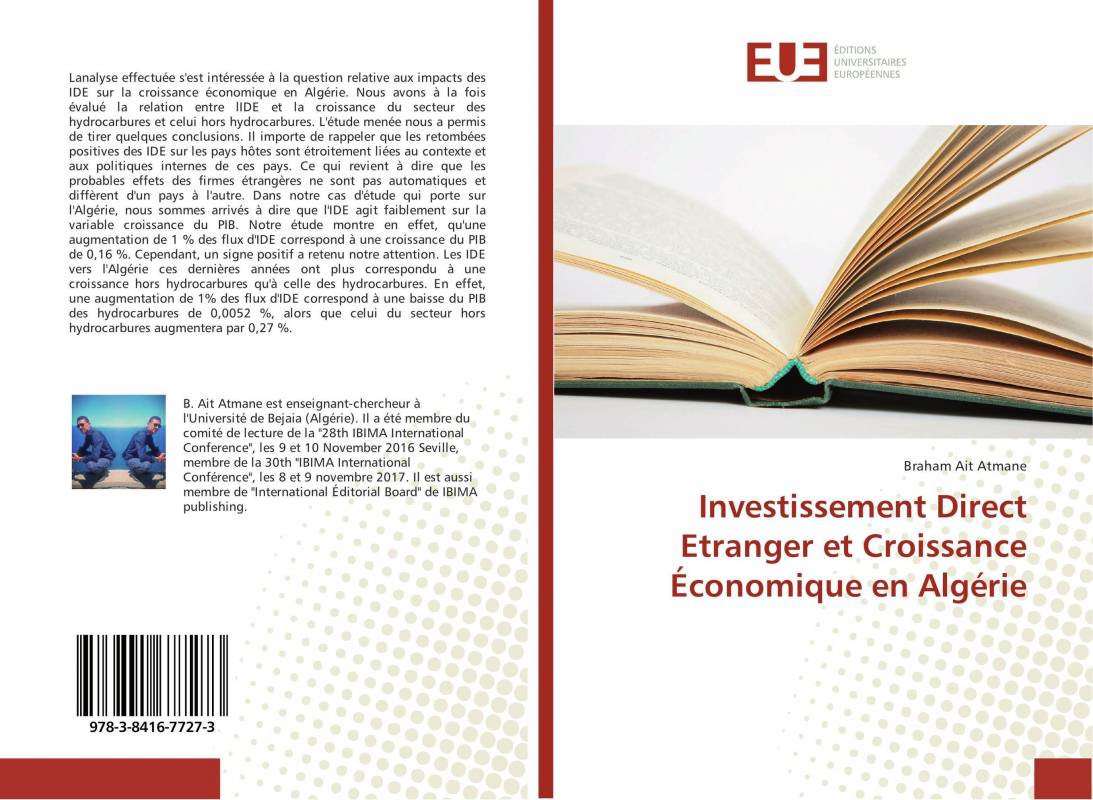 Investissement Direct Etranger et Croissance Économique en Algérie