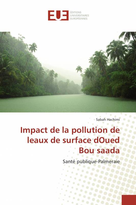 Impact de la pollution de leaux de surface dOued Bou saada