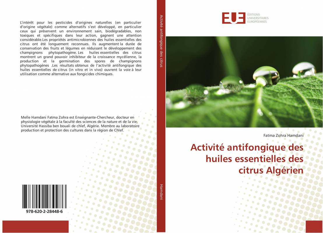 Activité antifongique des huiles essentielles des citrus Algérien