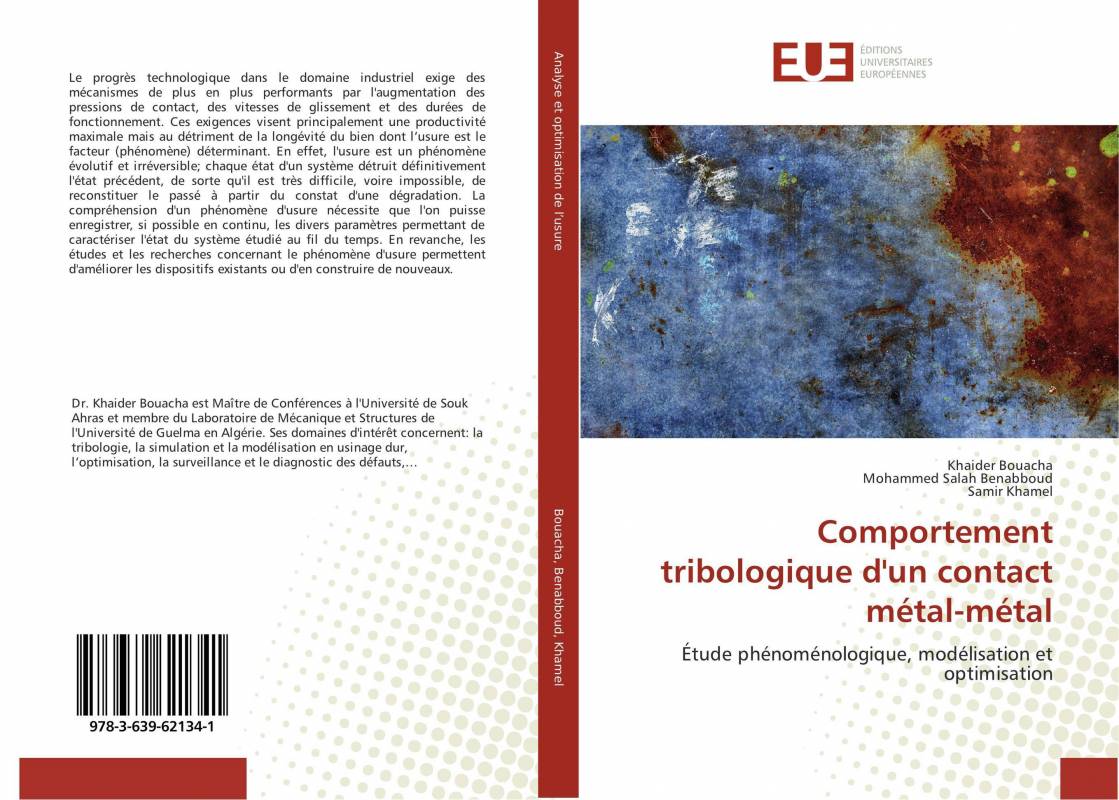 Comportement tribologique d'un contact métal-métal