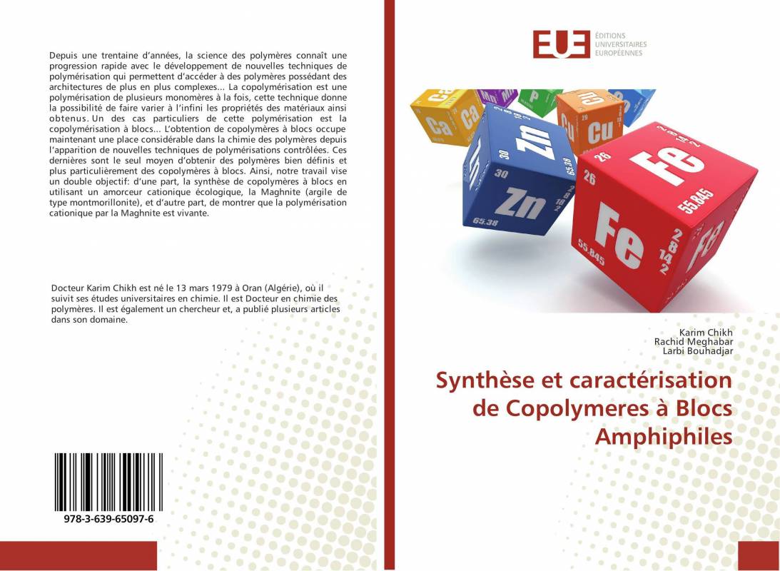 Synthèse et caractérisation de Copolymeres à Blocs Amphiphiles