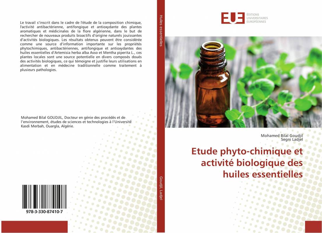 Etude phyto-chimique et activité biologique des huiles essentielles