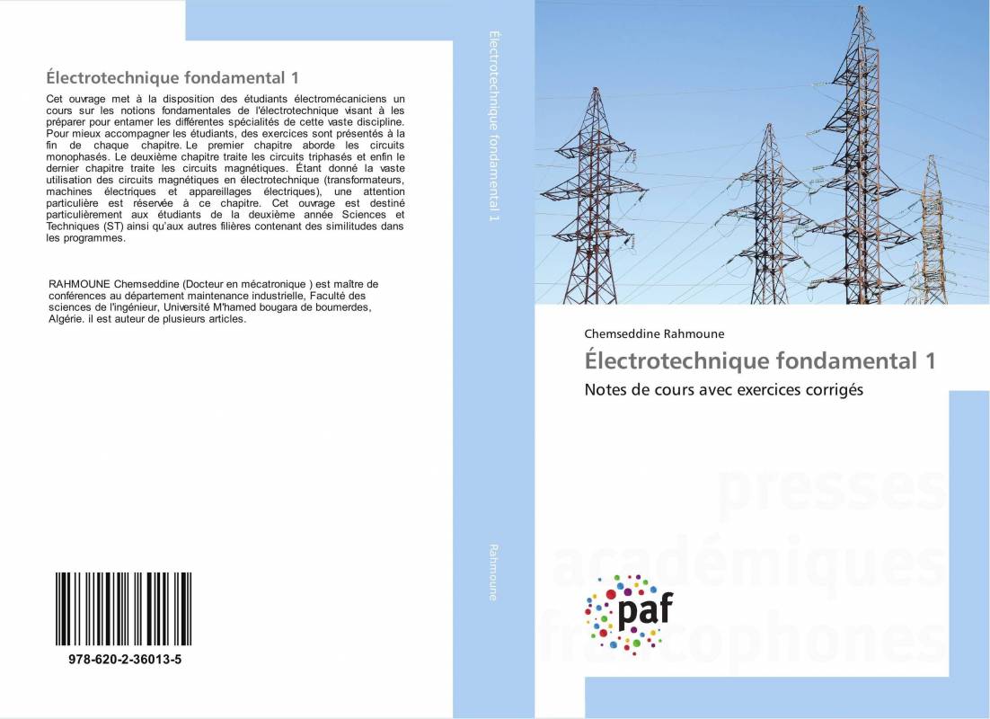 Électrotechnique fondamental 1