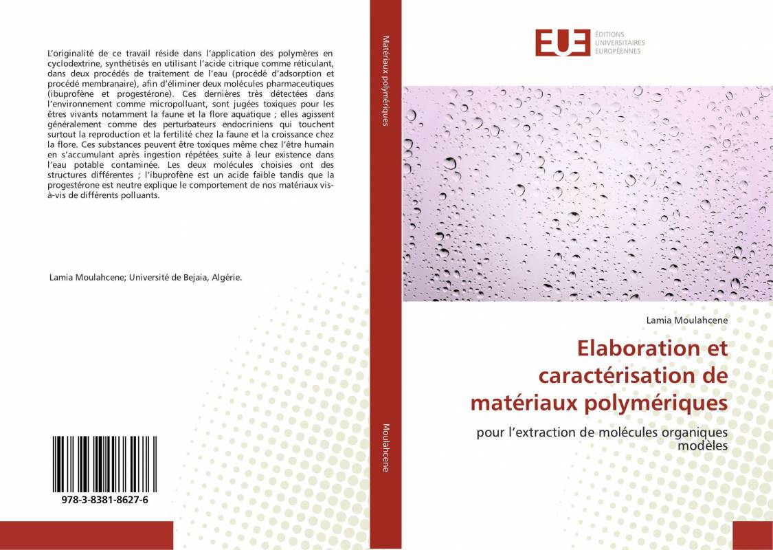 Elaboration et caractérisation de matériaux polymériques