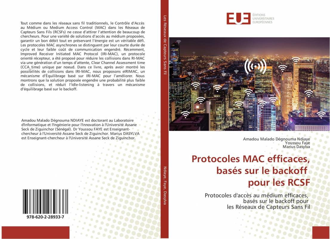 Protocoles MAC efficaces, basés sur le backoff pour les RCSF