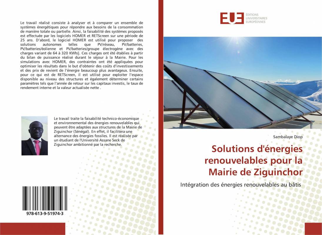 Solutions d'énergies renouvelables pour la Mairie de Ziguinchor