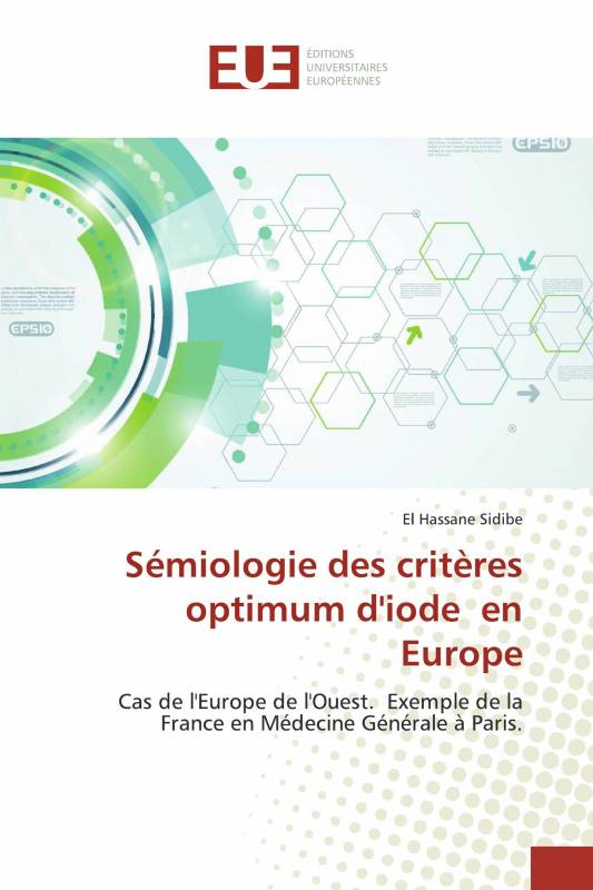 Sémiologie des critères optimum d'iode en Europe
