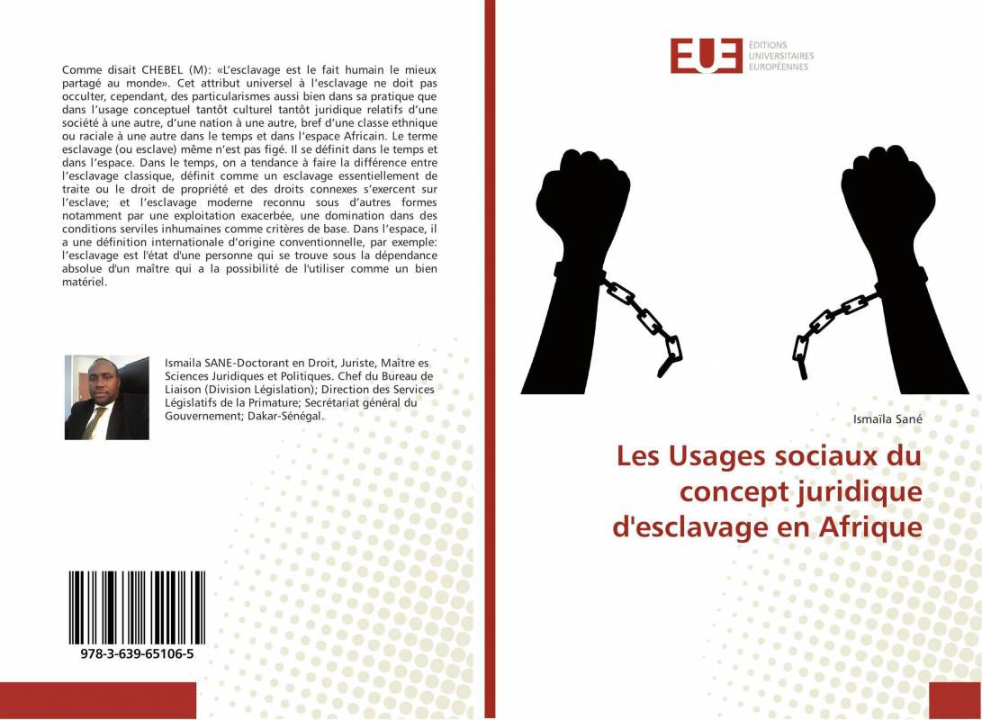 Les Usages sociaux du concept juridique d'esclavage en Afrique