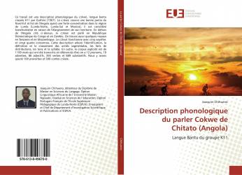Description phonologique du parler Cokwe de Chitato (Angola)