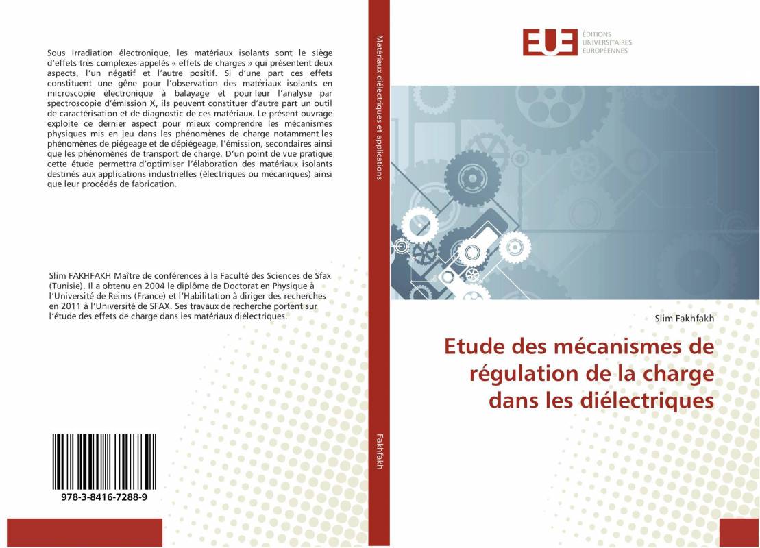 Etude des mécanismes de régulation de la charge dans les diélectriques