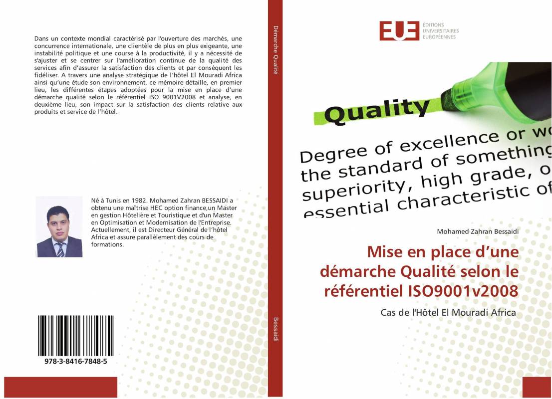 Mise en place d’une démarche Qualité selon le référentiel ISO9001v2008