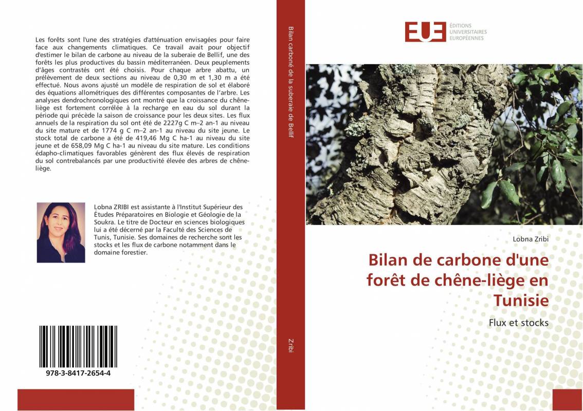 Bilan de carbone d'une forêt de chêne-liège en Tunisie