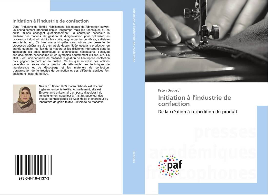 Initiation à l'industrie de confection