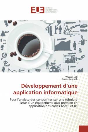 Développement d’une application informatique