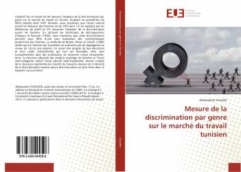 Mesure de la discrimination par genre sur le marché du travail tunisien