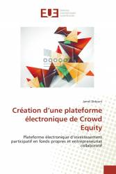 Création d’une plateforme électronique de Crowd Equity