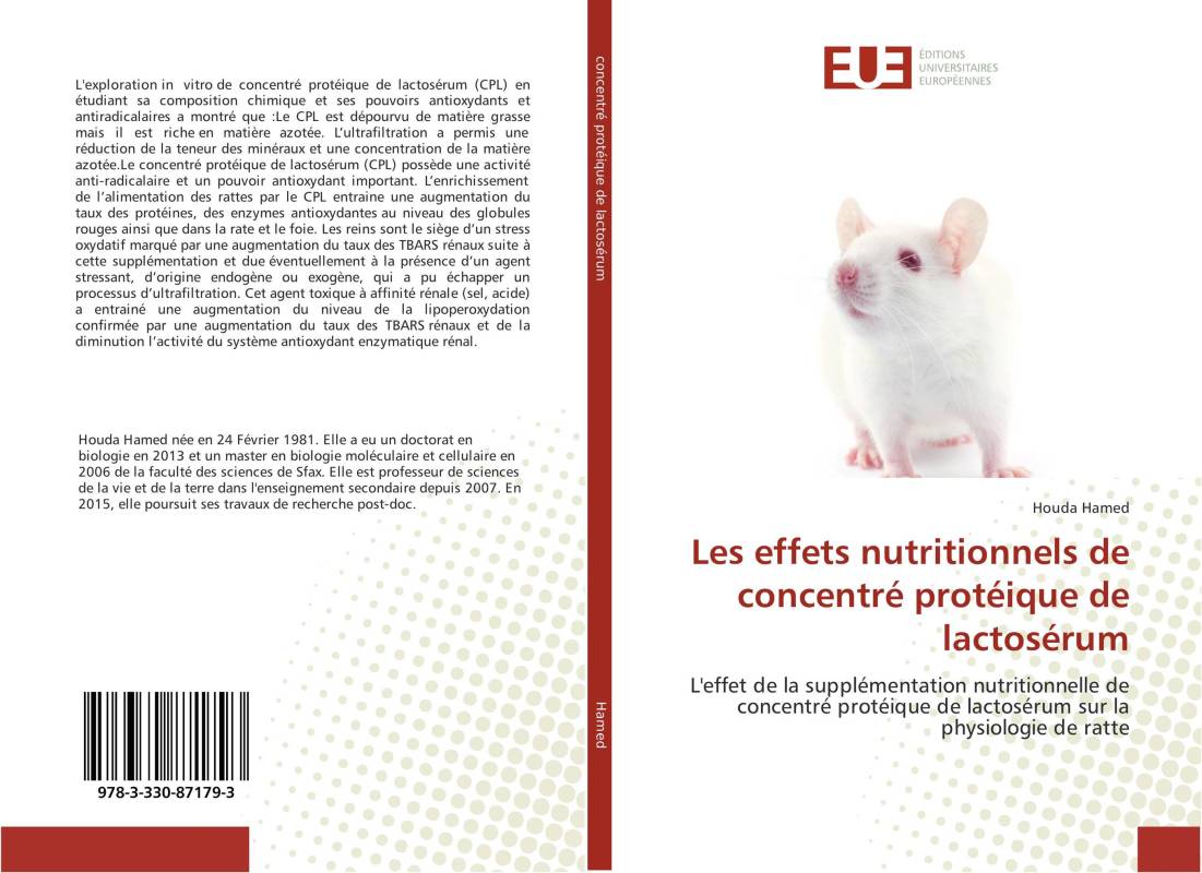 Les effets nutritionnels de concentré protéique de lactosérum