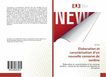 Élaboration et caractérisation d’un nouvelle conserve de sardine