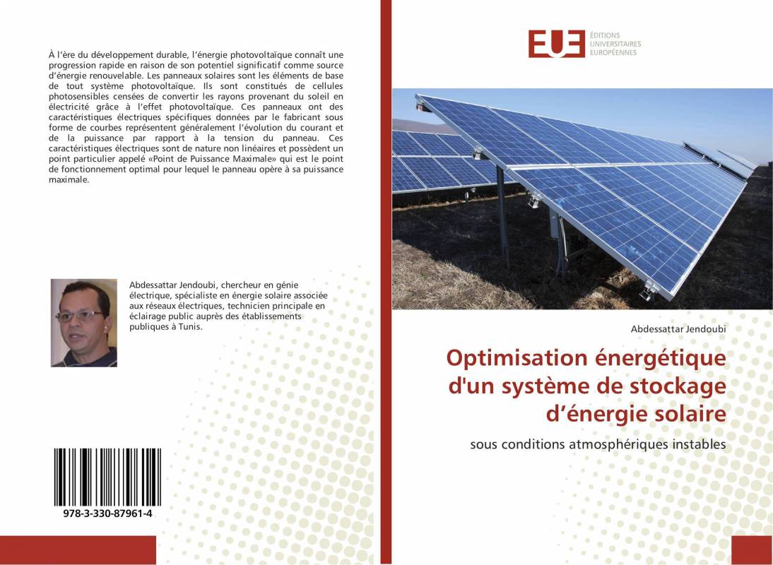 Optimisation énergétique d'un système de stockage d’énergie solaire