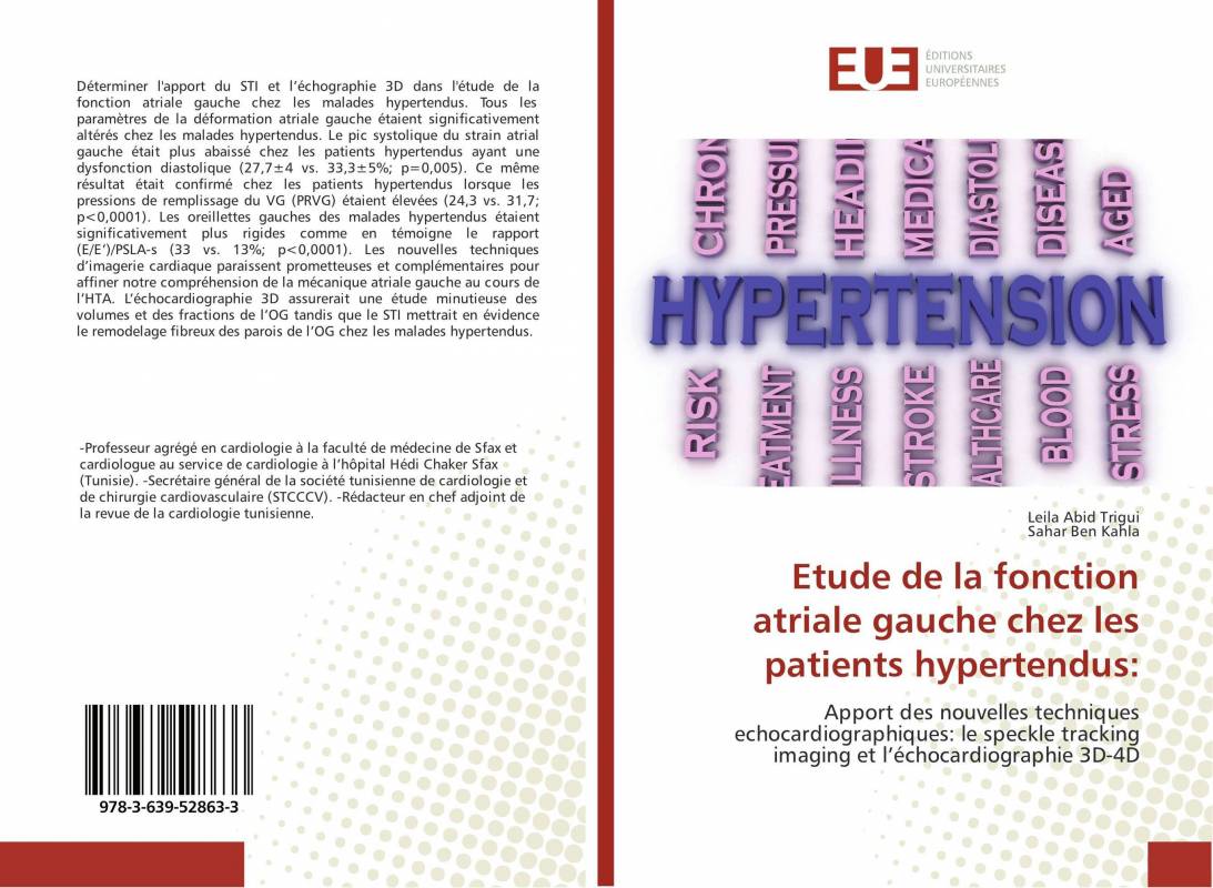 Etude de la fonction atriale gauche chez les patients hypertendus: