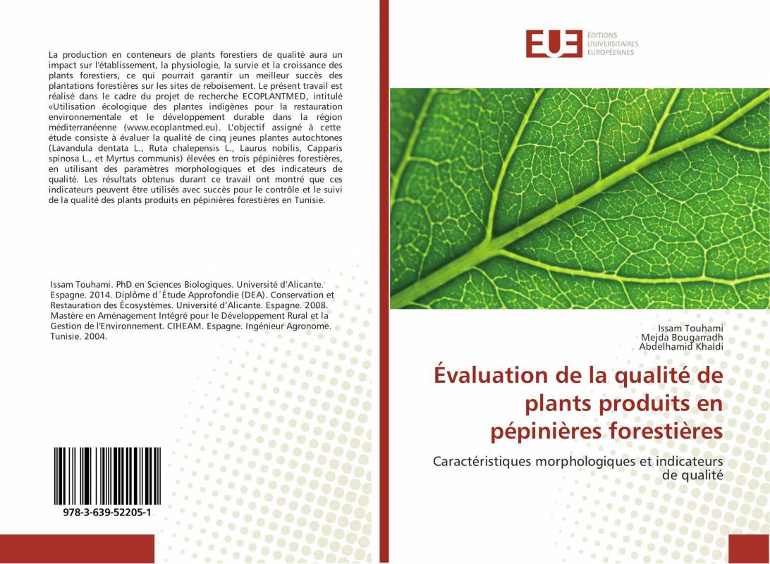 Évaluation de la qualité de plants produits en pépinières forestières