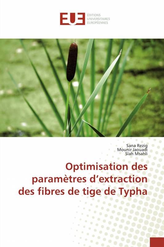 Optimisation des paramètres d’extraction des fibres de tige de Typha