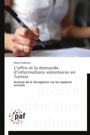 L’offre et la demande d’informations volontaires en Tunisie