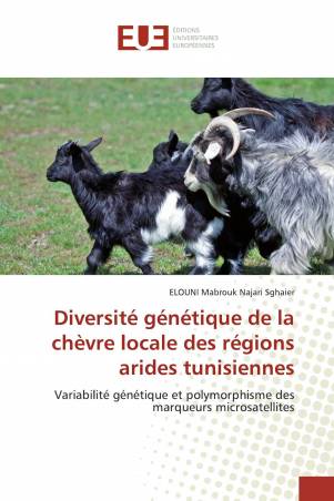 Diversité génétique de la chèvre locale des régions arides tunisiennes