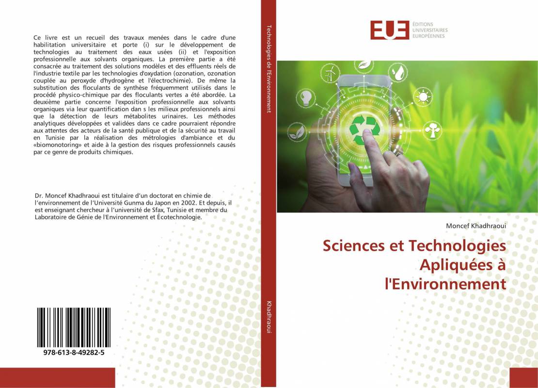 Sciences et Technologies Apliquées à l'Environnement