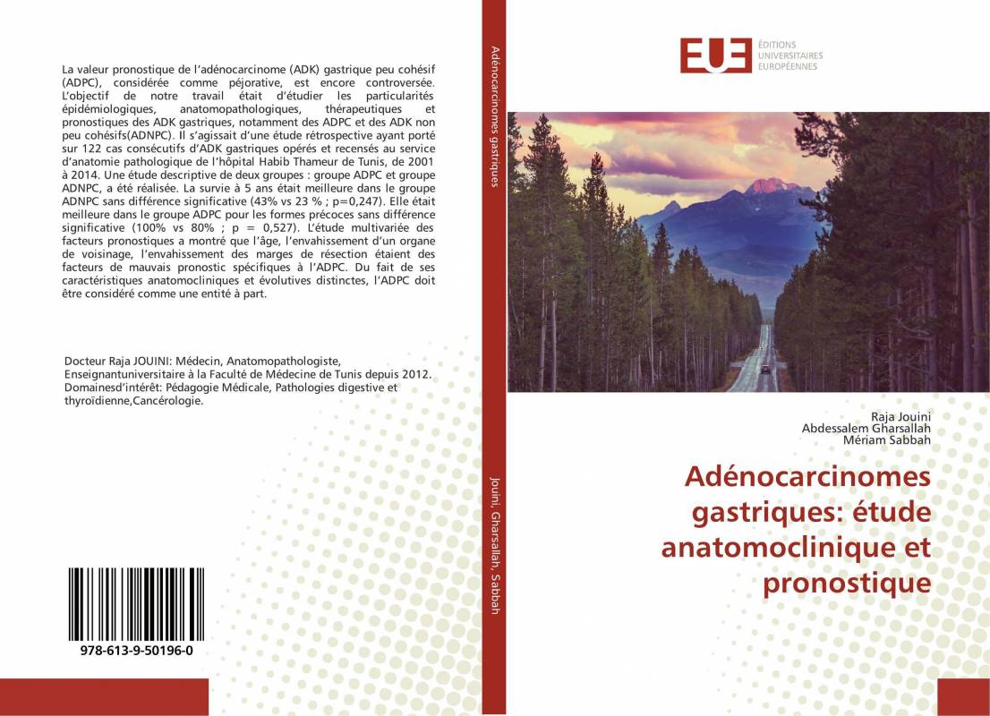 Adénocarcinomes gastriques: étude anatomoclinique et pronostique