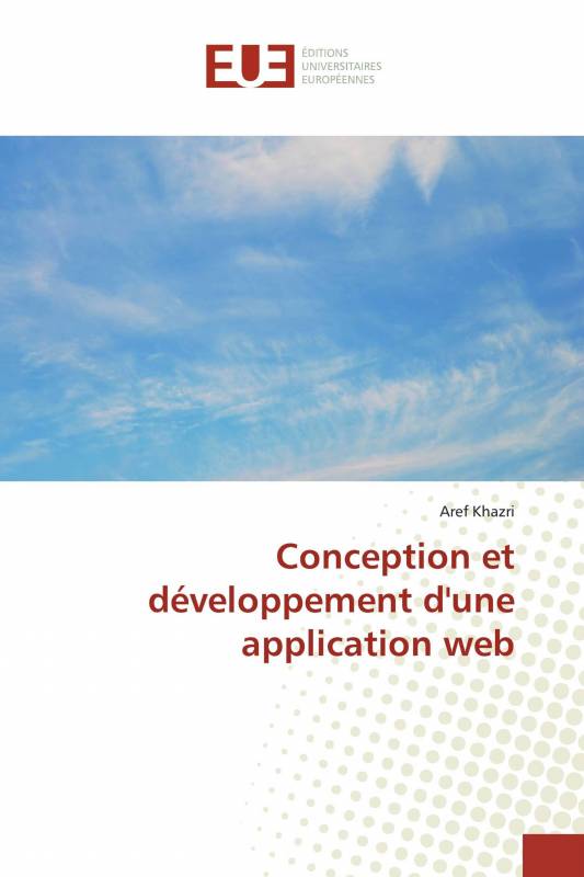 Conception et développement d'une application web