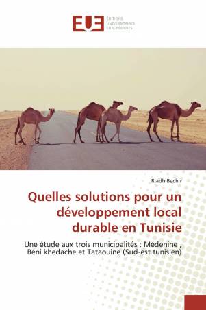 Quelles solutions pour un développement local durable en Tunisie