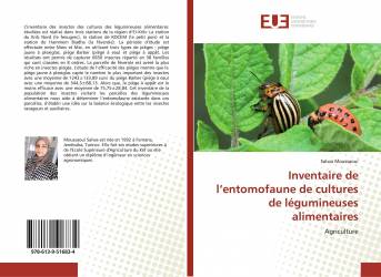 Inventaire de l’entomofaune de cultures de légumineuses alimentaires